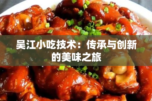 吴江小吃技术：传承与创新的美味之旅