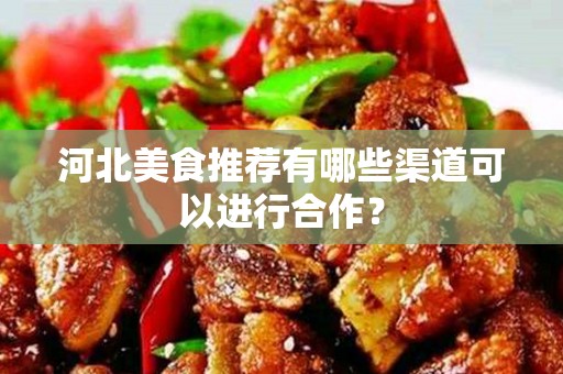 河北美食推荐有哪些渠道可以进行合作？