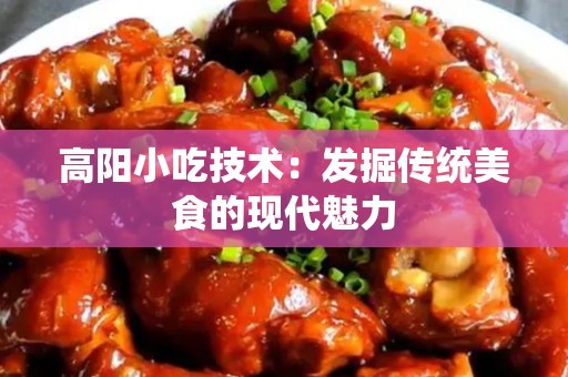高阳小吃技术：发掘传统美食的现代魅力