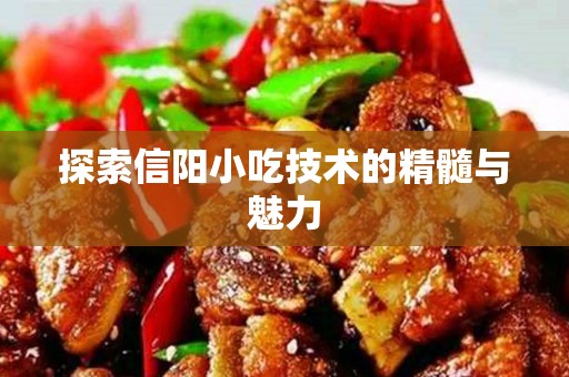 探索信阳小吃技术的精髓与魅力