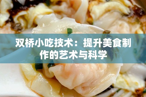 双桥小吃技术：提升美食制作的艺术与科学