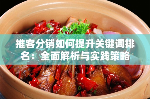 推客分销如何提升关键词排名：全面解析与实践策略